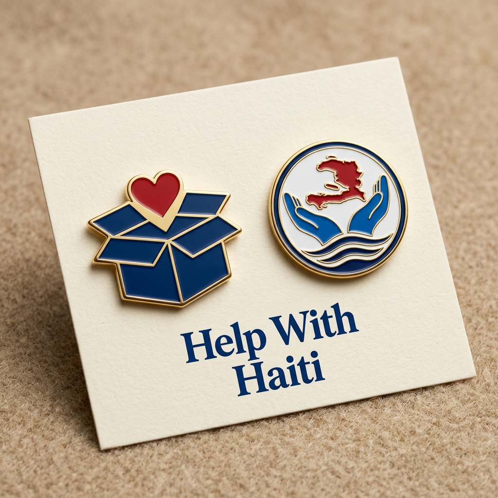 Enamel Pin Pair